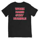 Unisex Short Sleeve V-Neck T-Shirt
